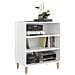 Credenza Bianca 57x35x70 cm in Legno Multistrato - Foto miniatura 3