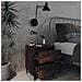 Comodini con Gambe in Legno Massello 2pz Rovere Fumo 40x30x50cm - Foto miniatura 3
