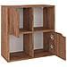 Libreria Rovere Marrone 60x27,5x59,5 cm in Legno Multistrato - Foto miniatura 2