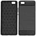 Custodia B-case Tpu Silicone Cover Case Per Huawei P8 Lite Carbon Metal Black - Foto miniatura 1