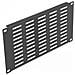 DeLOCK Pannello per armadio di rete da 10? con fessure di ventilazione orizzontali 3U nero, Pannello vuoto ventilato, Nero, Metallo, 3U, 25,4 cm (10"), 133 mm - Foto miniatura 1
