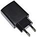 Caricabatterie Da Parete Per Casa Originale Uc15eu 10w + Cavo Usb Black Bulk - Foto miniatura 2