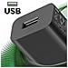 Caricabatterie Da Muro Originale Usb 5w Nero - Foto miniatura 2