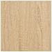 Comodino Rovere Sonoma 34x35,5x45 Cm In Legno Multistrato - Foto miniatura 2