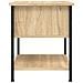 Comodino Rovere Sonoma 34x35,5x45 Cm In Legno Multistrato - Foto miniatura 8