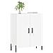 Credenza Bianca 69,5x34x90 Cm In Legno Multistrato - Foto miniatura 3