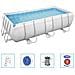 Set Piscina Power Steel Rettangolare 404x201x100 Cm - Foto miniatura 1