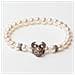 Bracciale Donna Jla-br-crab-4-wh Marrone Bianco Argento Puro 16 Mm - Foto miniatura 1
