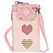 Portamonete Glow Lab Hearts Custodia Per Cellulare Rosa - Foto miniatura 1