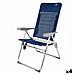 Sedia Da Spiaggia Aktive Slim Pieghevole Blu Marino 47 X 107 X 66 Cm (4 Unità) - Foto miniatura 1