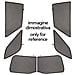 Kit Tendine Privacy - 8 Pz - Compatibile Per Bmw X3 (g01) (08/17>) - Foto miniatura 1