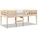 Letto Per Bambini Senza Materasso 80x200 Cm Legno Massello Pino - Foto miniatura 2