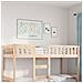 Letto Per Bambini Senza Materasso 80x200 Cm Legno Massello Pino - Foto miniatura 1