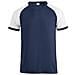 Raglan Tee Blu /bianco 3xl - Foto miniatura 1