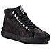 Mezze Scarpe Da Donna In Pelle Nera 36 - Foto miniatura 3