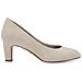 Ivory Elegant Closed Formal Scarpe Eleganti Tessile Scarpe Donna Beige Eu 38, 1-22418-20 418 - Foto miniatura 1