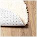 Tappeto Shaggy a Pelo Lungo NAVARRA Crema 200x200 cm poliestere - Foto miniatura 3