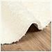 Tappeto Shaggy a Pelo Lungo NAVARRA Crema 200x200 cm poliestere - Foto miniatura 4