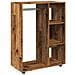Armadio Legno Antico 80x40x110 Cm In Legno Multistrato - Foto miniatura 2