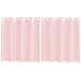 Tende In Voile Con Occhielli 2 Pz Rosa Chiaro 140x140 Cm - Foto miniatura 2