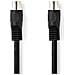 Cavo Audio Din 5 Pin Maschio-maschio 2m Nichelato, Nero - Foto miniatura 1