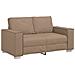 Divanetto Sofa Cappuccino 120 cm in Pelle Sintetica - Foto miniatura 1