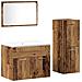 Set Mobili Bagno in Legno Antico - Foto miniatura 3