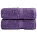 Asciugamani Premium SOLUND 2 pz Viola 30x30 cm 600 g/m² - Foto miniatura 1