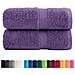 Asciugamani Premium SOLUND 2 pz Viola 30x30 cm 600 g/m² - Foto miniatura 2