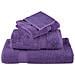 Asciugamani Premium SOLUND 2 pz Viola 30x30 cm 600 g/m² - Foto miniatura 4