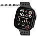 Bracciale In Silicone Ares O Per Apple Watch Da 44 A 49 Mm, Nero - Foto miniatura 2