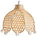 Lampadario Manyame Rattan Naturale - Foto miniatura 2
