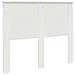 Testiera con testiera Bianco Lucido 120 cm Legno multistrato - Foto miniatura 6