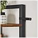 Libreria con 5 ripiani, marrone rustico, stile loft LLS803B01 - Foto miniatura 5
