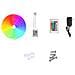 Striscia Led Neon Rgb 5m Con Telecomando Bluetooth - Silicone Colorato Per Diy, Gaming E Ambienti Esterni - Foto miniatura 1