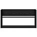 Scaffale per riviste Rovere Nero 60 x 12 x 30 cm - Foto miniatura 5