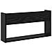 Scaffale per riviste Rovere Nero 60 x 12 x 30 cm - Foto miniatura 7