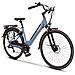 OMEGA - City eBike - Motore 250W - Batteria 374Wh - Ruote da 28" - Freni a disco meccanico con sensore cut-off - Display LCD - Doppia sospensione - Foto miniatura 3