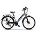 OMEGA - City eBike - Motore 250W - Batteria 374Wh - Ruote da 28" - Freni a disco meccanico con sensore cut-off - Display LCD - Doppia sospensione - Foto miniatura 7