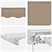 Cornice per Tenda Manuale con LED Beige e Bianco 3 x 2,5 m - Foto miniatura 9