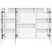 Mobiletto per specchio da bagno Bianco 103,5 x 15,5 x 70 cm - Foto miniatura 7