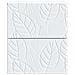 Mobiletto da notte a muro 2 pcs Bianco 34,5 x 33 x 40 cm - Foto miniatura 4