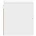 Mobiletto da notte a muro 2 pcs Bianco 34,5 x 33 x 40 cm - Foto miniatura 5