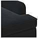 Loveseat con bottoni imbottiti Nero 111 x 65 x 79 cm Velluto - Foto miniatura 6