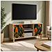 Mobile TV ZAANDAM 102 x 33 x 50 cm Sonoma Legno ingegnerizzato - Foto miniatura 2
