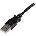 Cavo USB 2.0 A a B con angolare sinistro 2 m - M / M - Foto miniatura 2