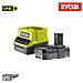 Battery Pack 18v 2.0ah Oneplus Lithiumplus - 1 Caricabatterie Rapido 2.0ah Rc18120-120 - Foto miniatura 2