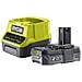 Battery Pack 18v 2.0ah Oneplus Lithiumplus - 1 Caricabatterie Rapido 2.0ah Rc18120-120 - Foto miniatura 3
