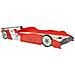 Letto Bimbo Auto da Corsa 90x200 cm Rosso - Foto miniatura 1