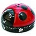 Kitchen Coccinella Timer Da Cucina Plastica, Rosso, 4 X 4 X 10 Cm - Foto miniatura 1